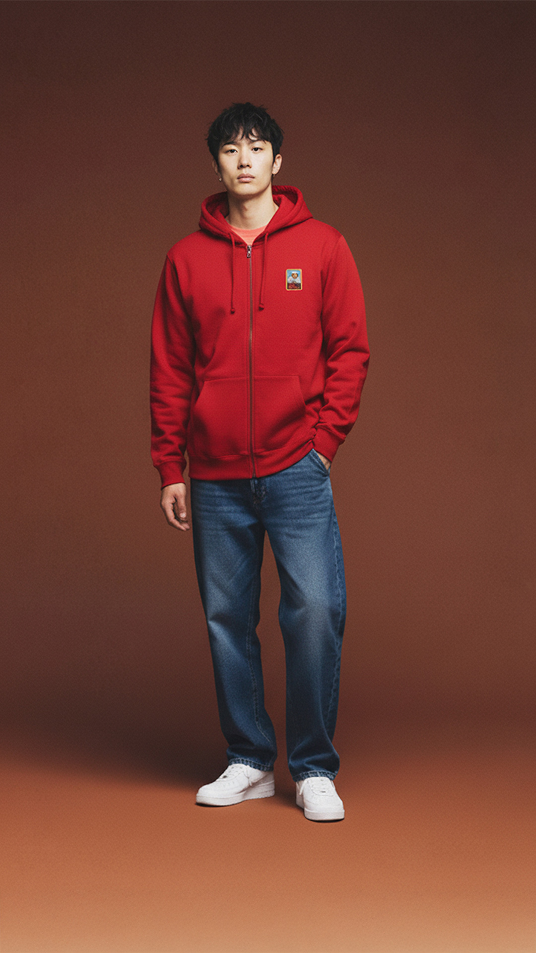 Eagle Zip Hoodie