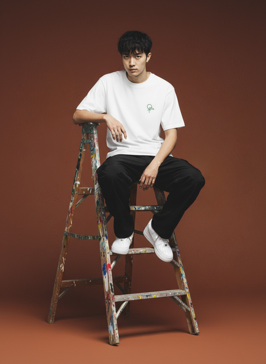 Initials Heavy Weight Tee