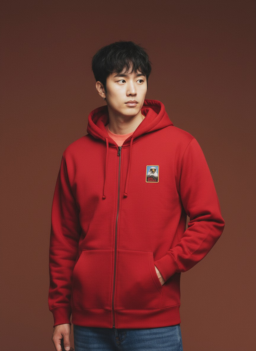 Eagle Zip Hoodie görseli